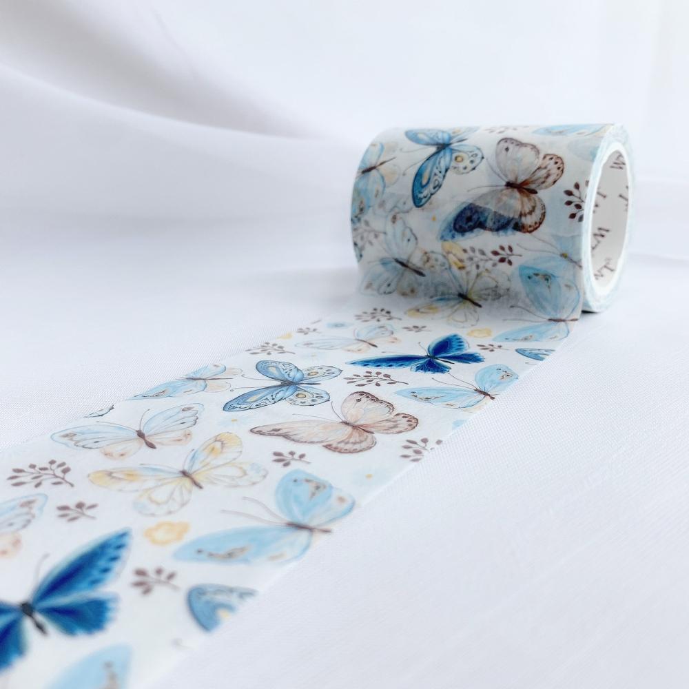 Fluttering Butterfly Wide Washi Tape