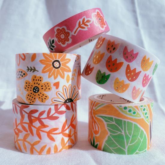 August End Washi Tape Set