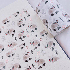 Raccoon Wide Washi Tape