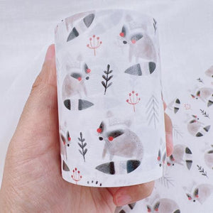 Raccoon Wide Washi Tape