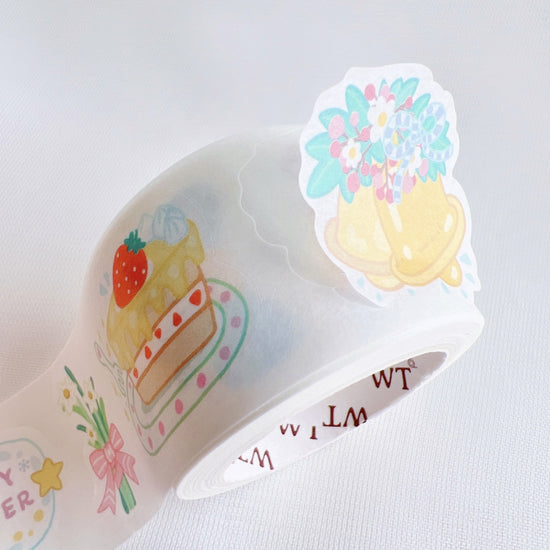 Bear Paradise Washi Tape Sticker Set