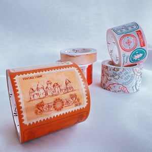 Stamp Album Washi Tape Set