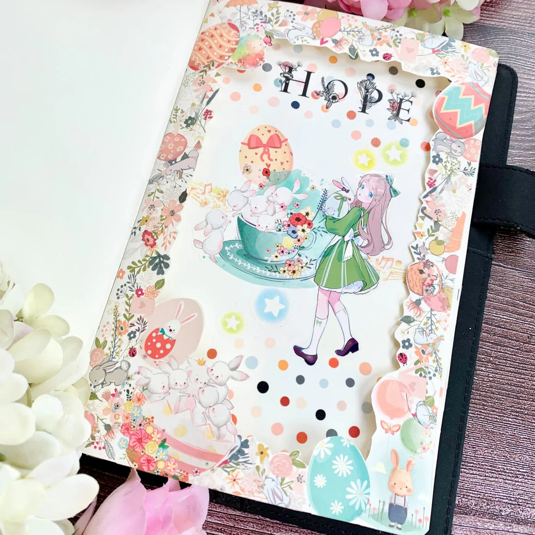 Spring Festivity Washi Tape Sticker Set