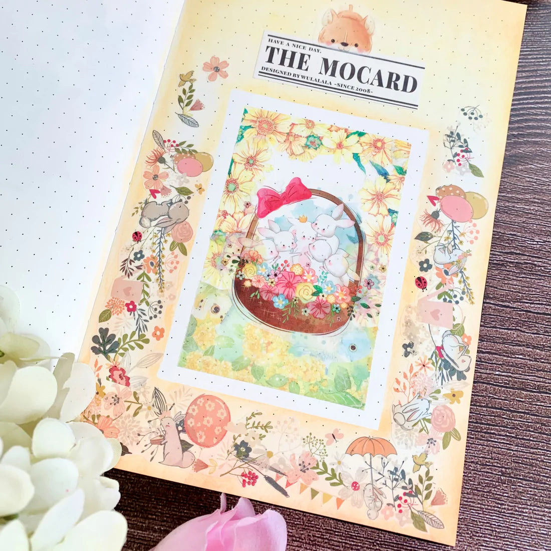 Spring Festivity Washi Tape Sticker Set