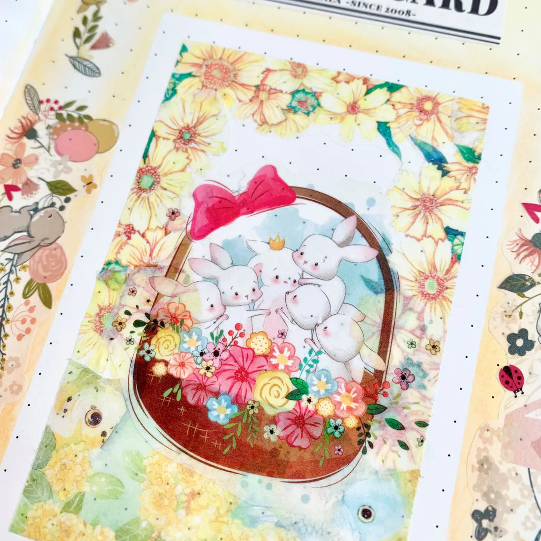 Spring Festivity Washi Tape Sticker Set