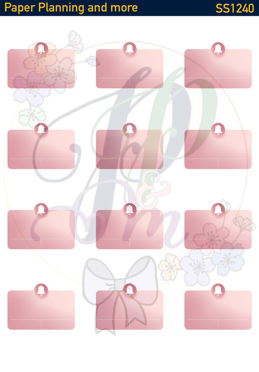 Reminder Sticker Sheet