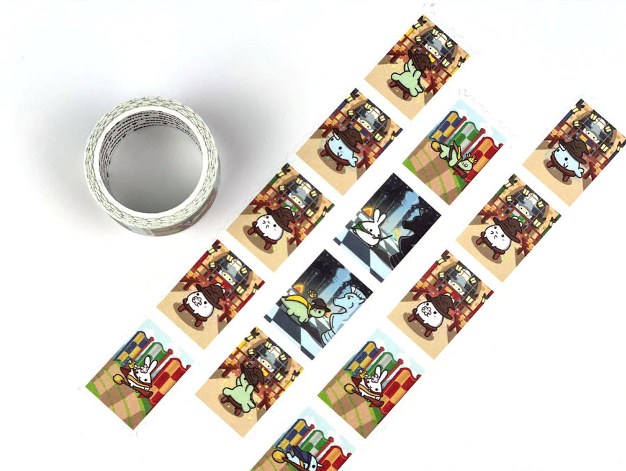Lil's School of Misfitry - Stamp Style Washi Tape