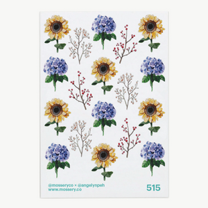 Mossery: Artist Series Stickers- Flowers 2