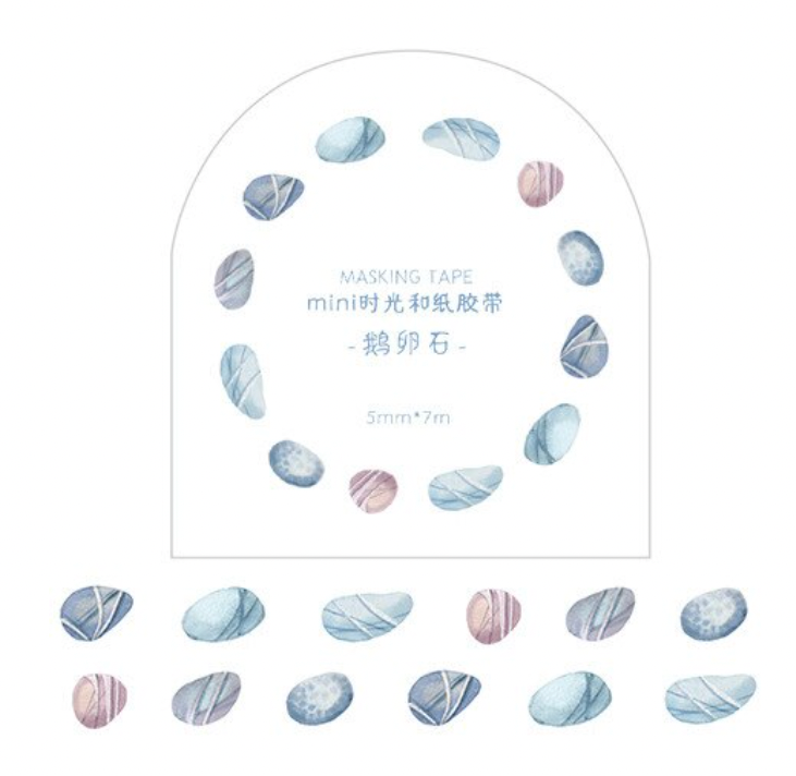 Seashells Thin Washi Tape