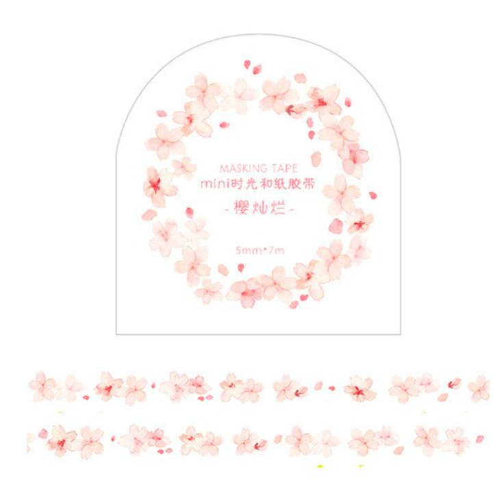 Sakura Thin Washi Tape