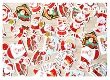 Load image into Gallery viewer, Santa Claus with Gifts Sticker Box
