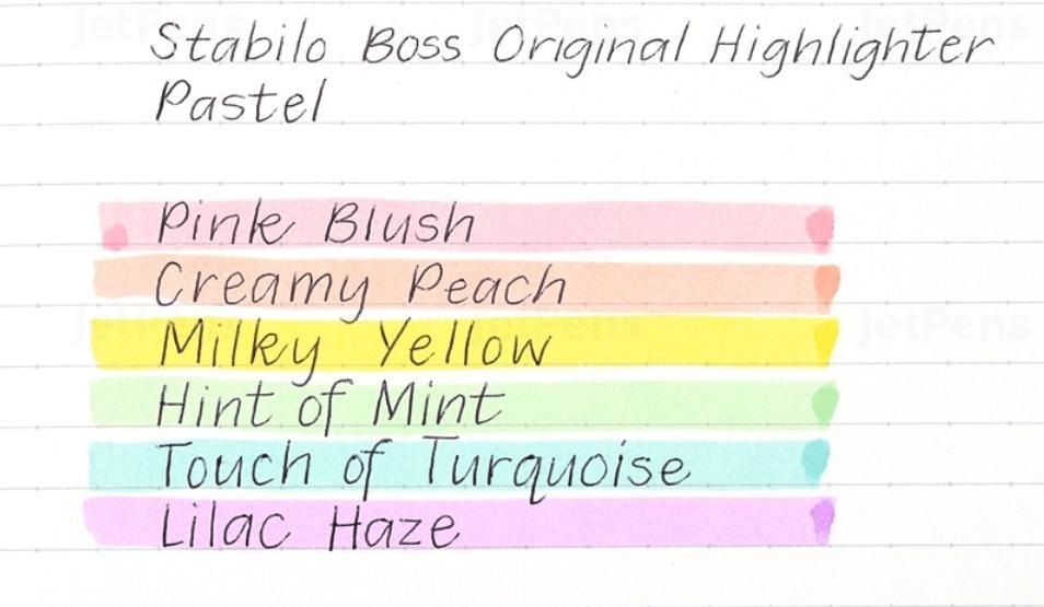 STABILO BOSS MINI Pastel Love Highlighter