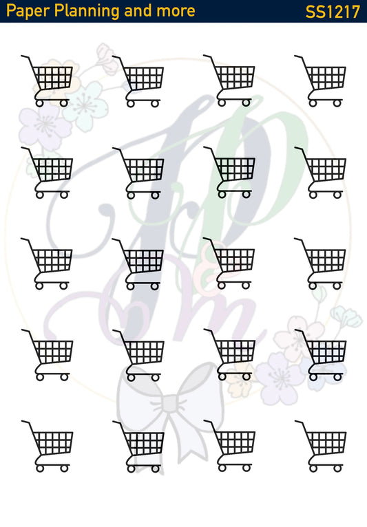 Shopping Sticker Sheet