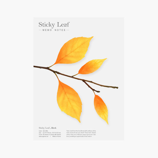 Appree Sticky Leaf Birch