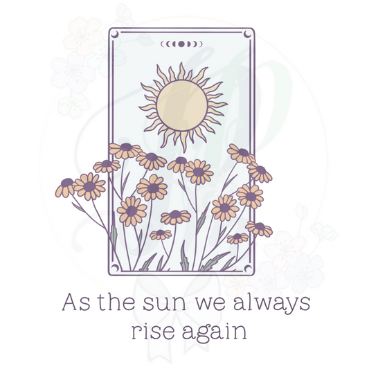 Rise Again Die Cut Sticker