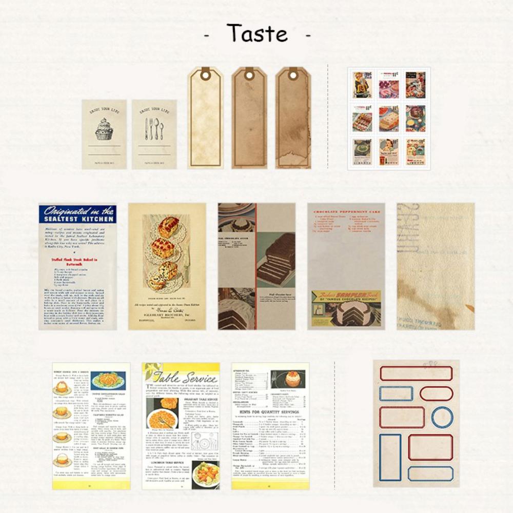 Vintage Planner Material Set