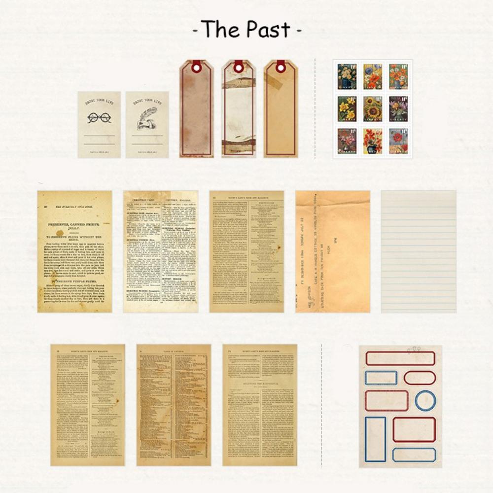 Vintage Planner Material Set