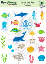 Load image into Gallery viewer, Under the Sea Sticker Sheet
