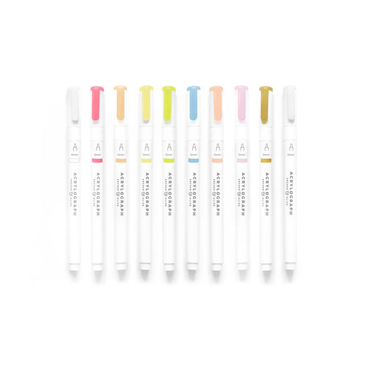 Acrylograph Pens Spring Vernal Collection 3.0 mm Tip