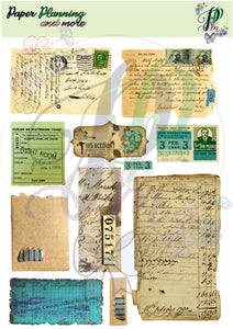 Vintage 2 Sticker Sheet