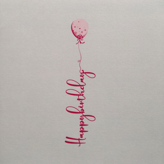 Birthday Greeting Card