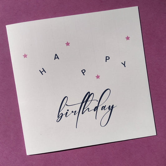 Birthday Greeting Card