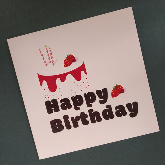 Birthday Greeting Card