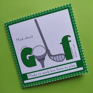 Golf Greeting Card