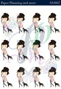 Walk the Dog Sticker Sheet