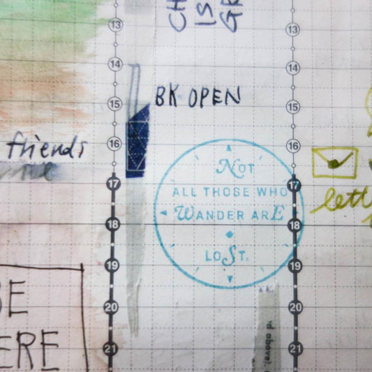 Stamp // "Not All Those Who Wander are Lost"