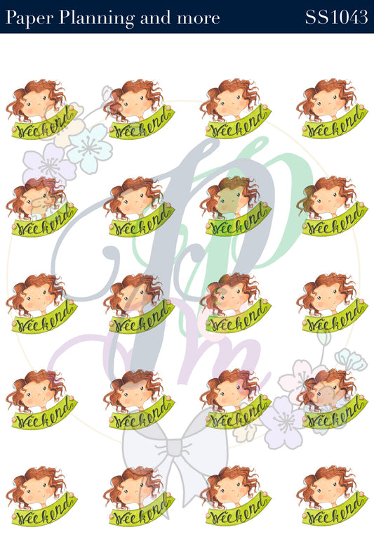 Weekend Sticker Sheet