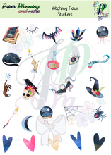 Load image into Gallery viewer, Witching Hour Sticker Sheet
