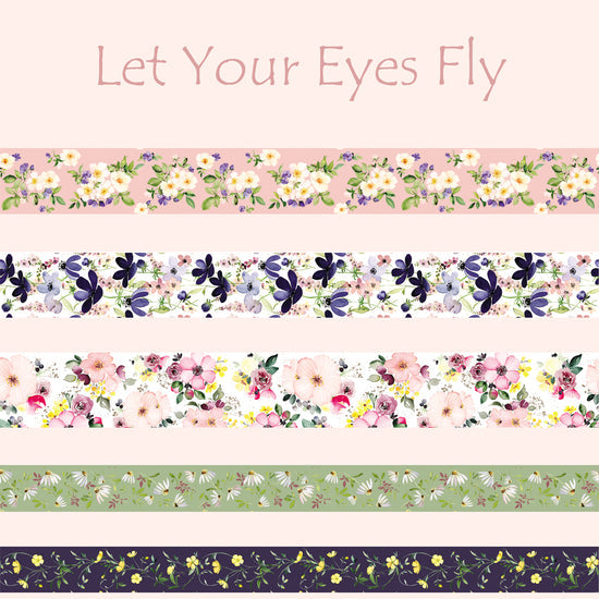 Let Your Eyes Fly Washi Tape Set