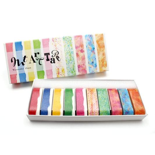 MT Art Washi Tape Watercolors 15mm