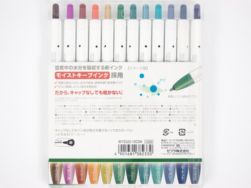 ZEBRA Non-permanent Maker Pen "CLICKART"