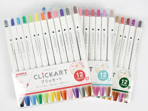 ZEBRA Non-permanent Maker Pen "CLICKART"