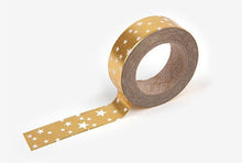 Load image into Gallery viewer, Dailylike Starry Gold Masking Tape
