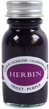 Load image into Gallery viewer, Herbin Calligraphy Violet - 15ML Ink Bottle
