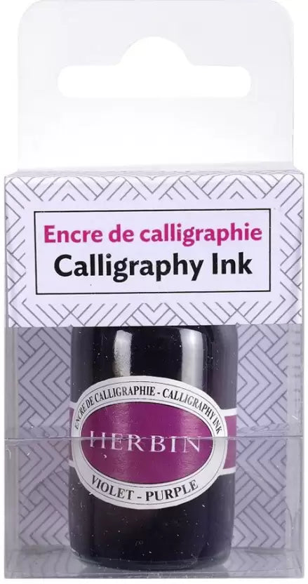 Herbin Calligraphy Violet - 15ML Ink Bottle