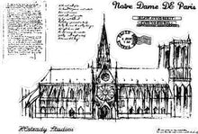 Load image into Gallery viewer, Notre Dame de Paris Clear Stamp
