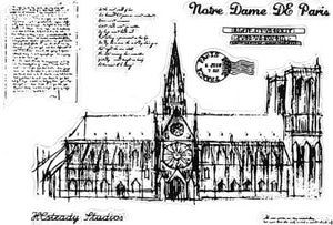 Notre Dame de Paris Clear Stamp