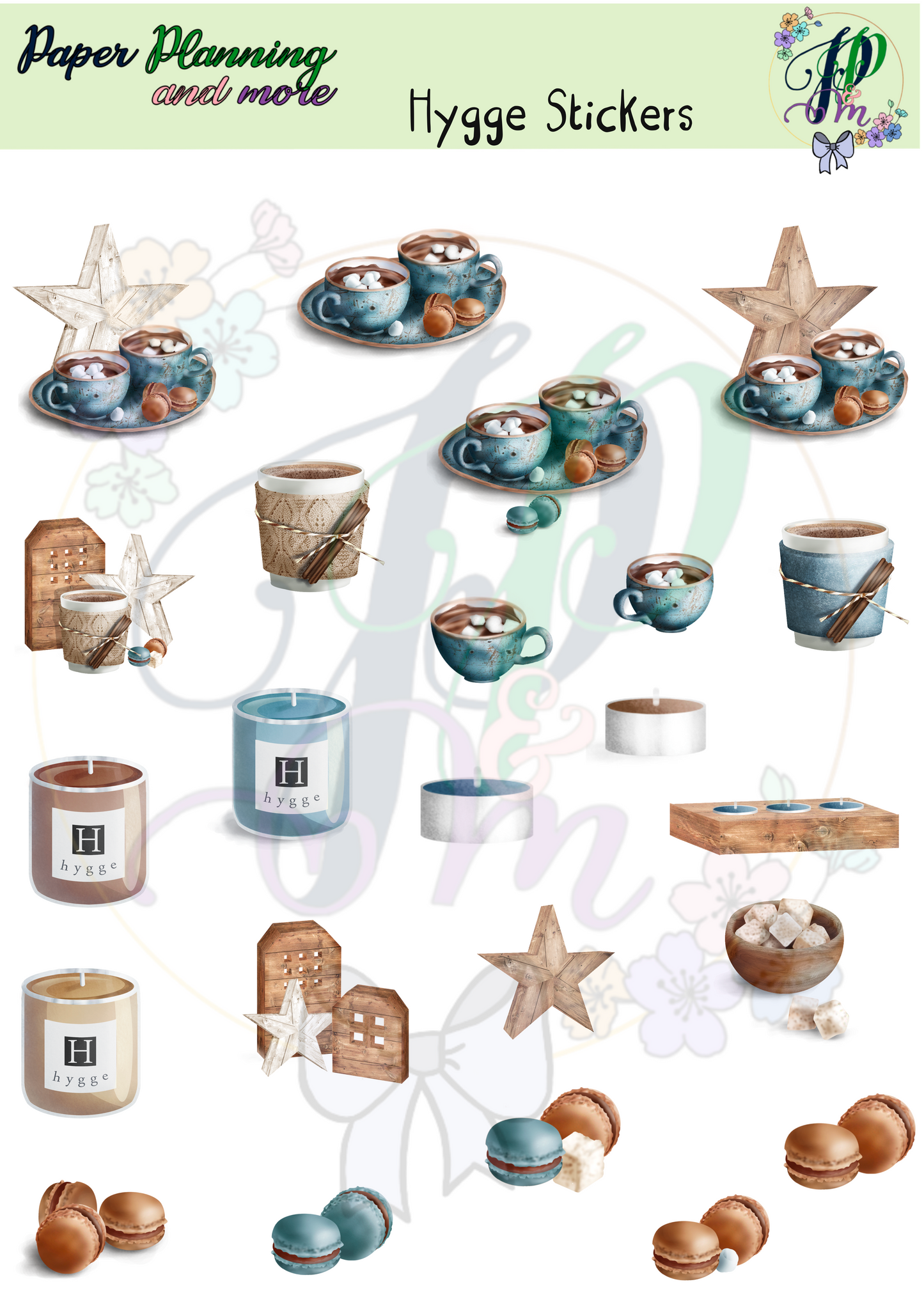 Hygge Sticker Sheet