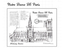 Load image into Gallery viewer, Notre Dame de Paris Clear Stamp
