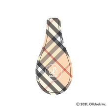 Load image into Gallery viewer, Jumbo Matte Fawn Plaid OliClip
