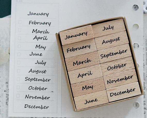 Retro Wooden Stamp