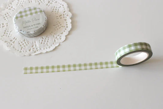 Matcha Picnic Washi Tape