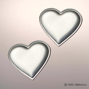 PLATINUM HEART Magnetic Oli Dots