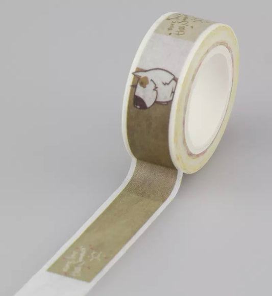 Animal Notes Pattern Washi Tape