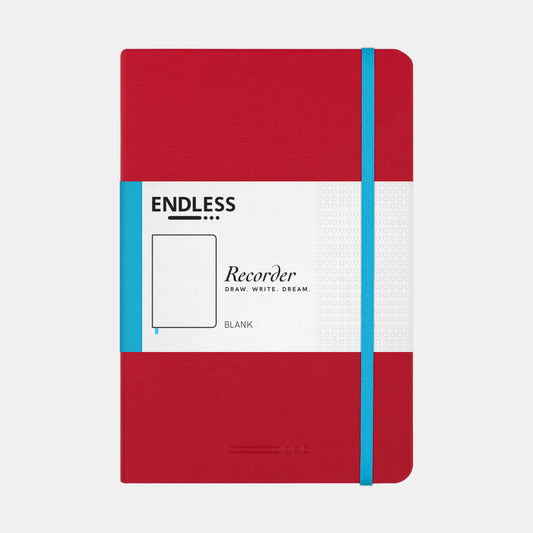 Recorder Notebook – Crimson Sky