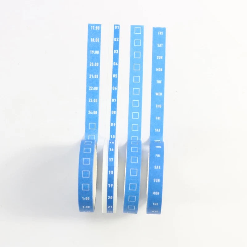 Daily Schedule Washi Tape